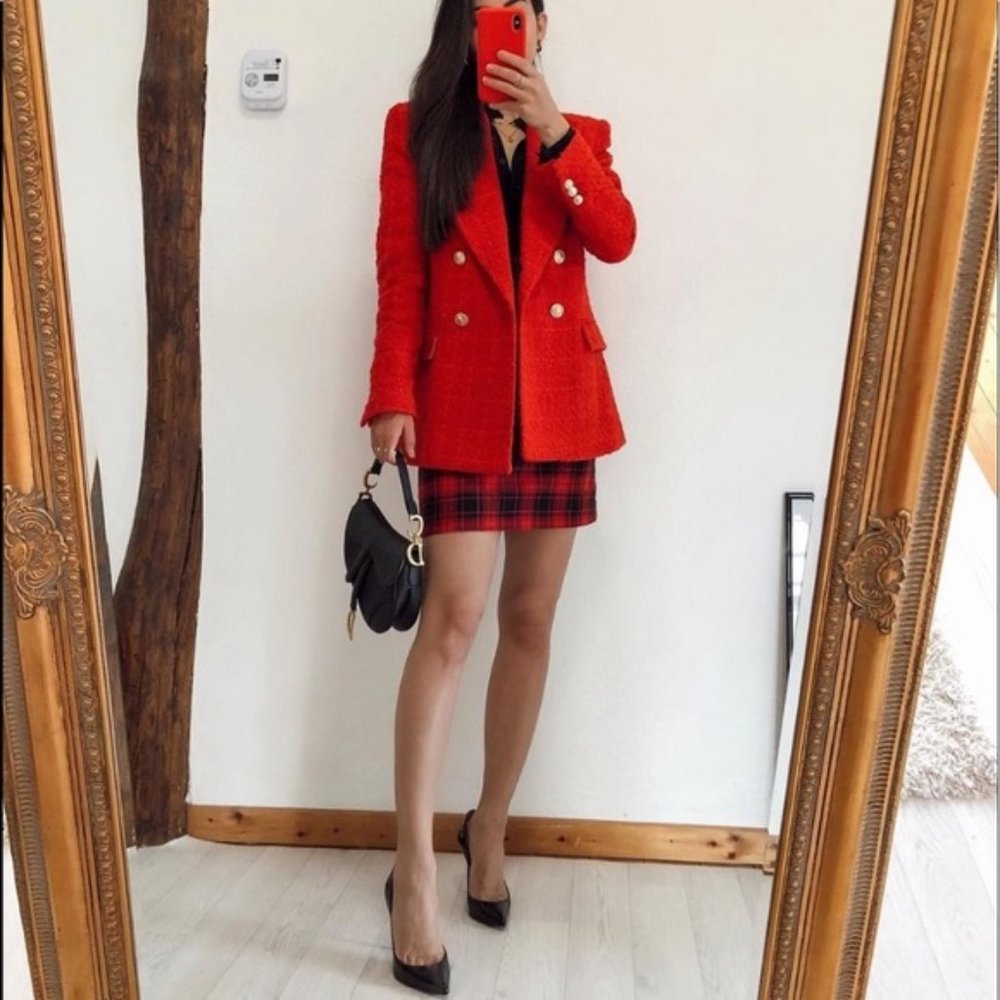 Zara Tweed Blazer - Picture 15 of 16